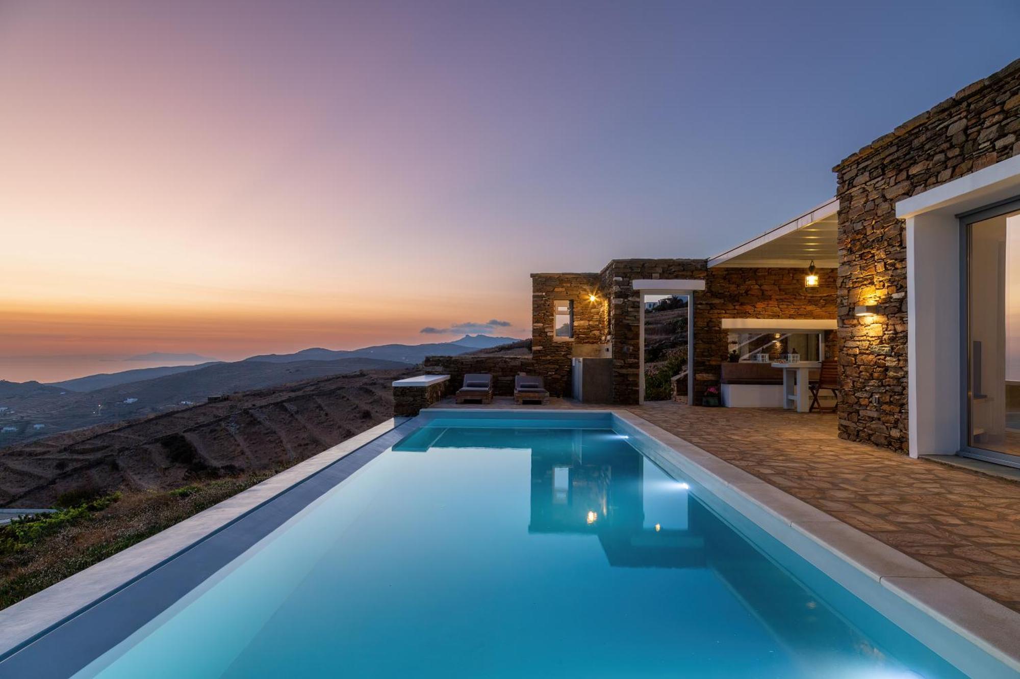 Villa Leonora Tinos Arnados Bagian luar foto